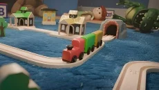 Teeny Tiny Trains - игра в жанре Вид сверху